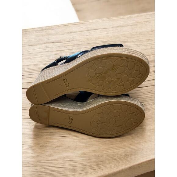 Coach G4975 Isla Wedge Sandal – Size 11B - Picture 7 of 10